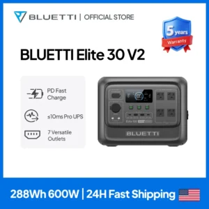 BLUETTI Elite 30 V2 | 288Wh 600W  Power Station