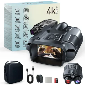 Night Vision Binoculars 4K Infrared  Rechargeable