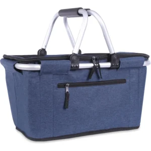 Collapsible Insulated Picnic Cooler Basket