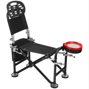 Fishing Chair Folding ,Backrest and Rod Holder